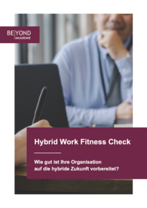 Hybrid Work Fitness Check - Titelseite